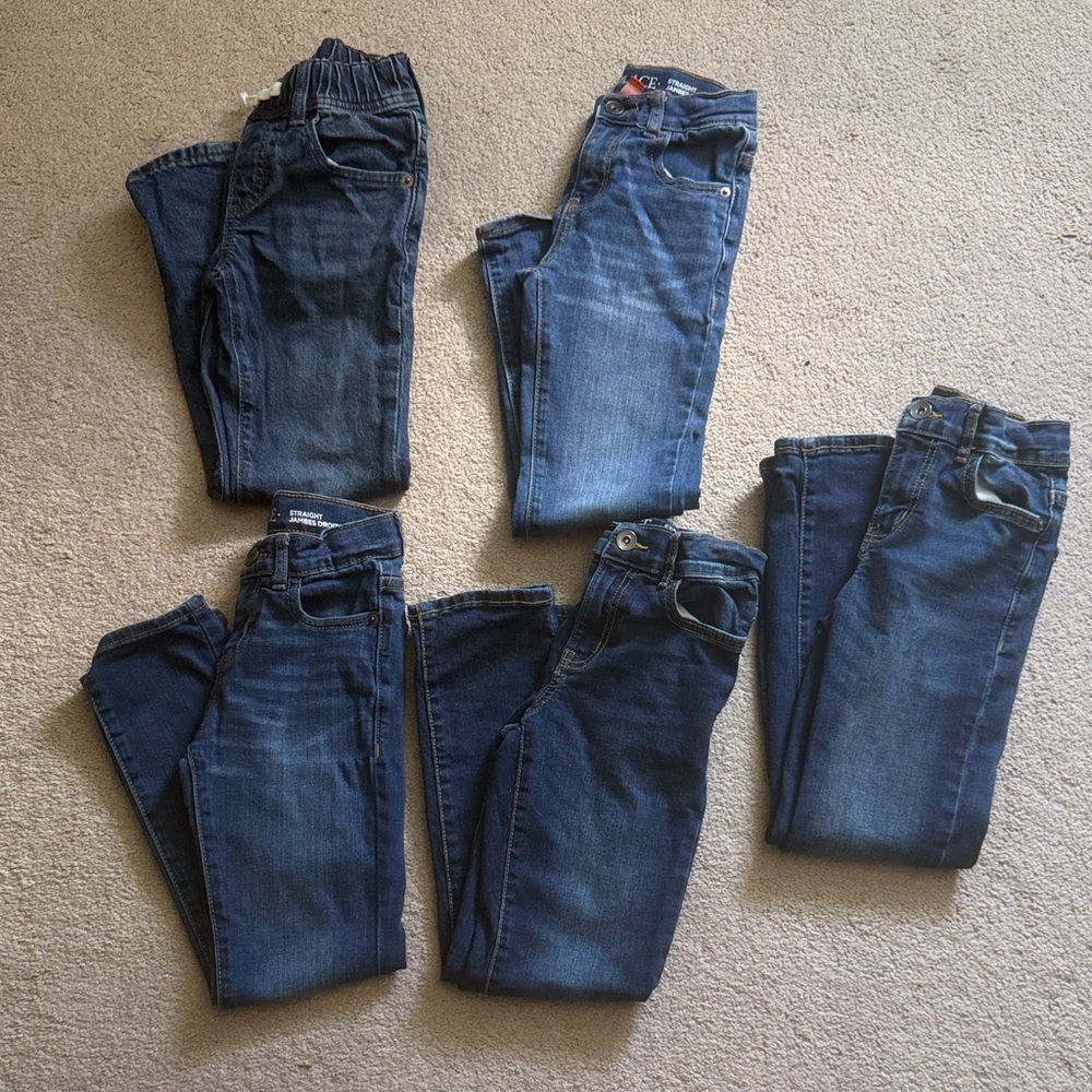 The Children's Place Dark and Light Blue Kids Jeans